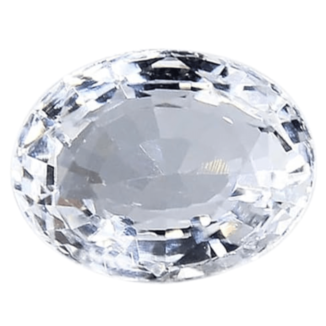 White Topaz Gemstone