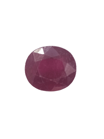 Pure Ruby Manikya (Kempu) Oval Mix Gemstone - 9.15 Carat (RU-09)