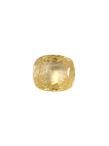 Natural & Lab-Certified Yellow Sapphire Stone (Pushyarag Gemstone) Cushion Mix - 7.85 Carat (YS-31)