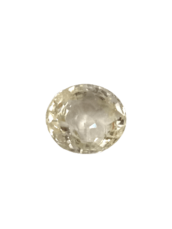 Lab-Certified Original & Energized Yellow sapphire Stone (Pushyarag) Oval Mix - 5.05 Carat (YS-41)