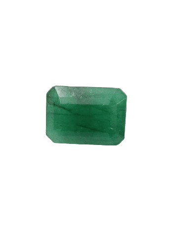 Certified & Energized, Real Emerald Panna Emerald Cut Gemstone - 4.80 Carat (EM-11)           