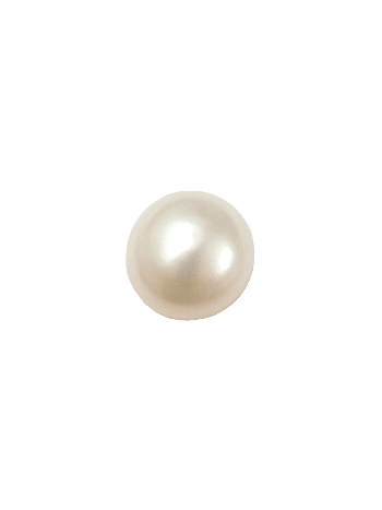 Lab-Certified & Energized Pearl Stone (Moti Ratna) Round - 4.25 Carat (PE-39)