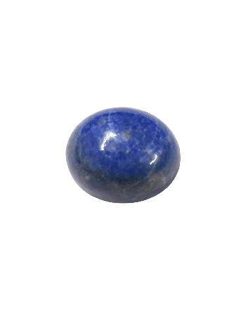 Lab-Certified & Energized Real Lapis Lazuli Ratan (Lazurite Stone) Oval Cabachon - 14.50 Carat (LA-15)