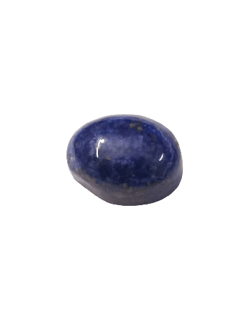Certified & Genuine Lapiz Lazulli (Lajward) Oval Cabachon Stone - 5.45 Carat (LA-20)