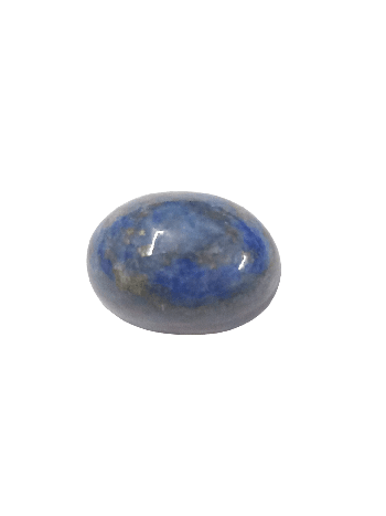 Certified & Pure Lapis Lazuli (Lajward) Rashi Ratan Oval Cabachon  - 14.20 Carat (LA-23)