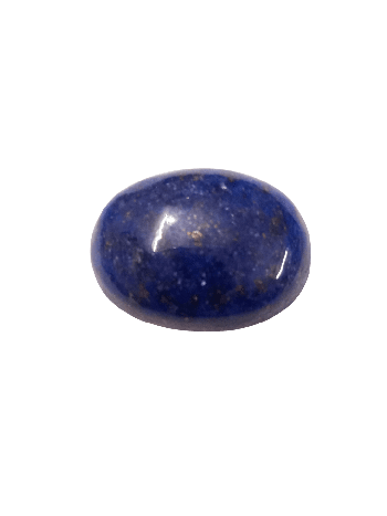  Lab-Certified & Energized Lapiz Lazulli (Lazurite) Oval Cabachon Stone - 29.30 Carat (LA-21)