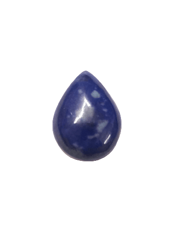 Natural & Lab-Certified Lapis Lazulii Stone (Lajwart Gem) Pear Shape - 12.00 Carat (LA-16)