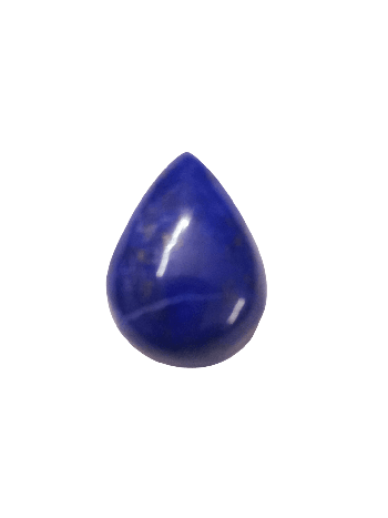 Lab-Certified & Energized Lapiz Lazuli (Lajward) Pear Shape Gemstone - 6.80 Carat (LA-32)