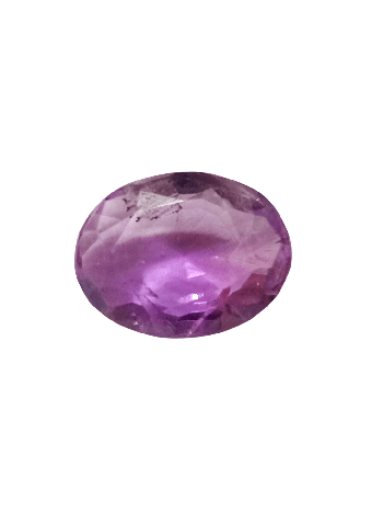Lab-Certified & Energized, Real Amethyst Gemstone Oval Mix - 5.15 Carat (AM-65)