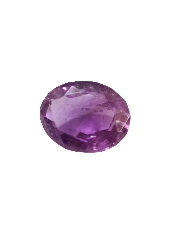 Pure & Certified Amethyst Gemstone (Jamuniya Stone) Oval Mix - 6.45 Carat (AM-41)