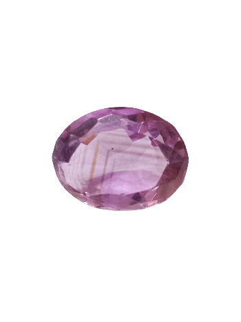 Lab-Certified & Energized Amythest Gem (Kataila Stone) Oval Mix - 5.80 Carat (AM-66)