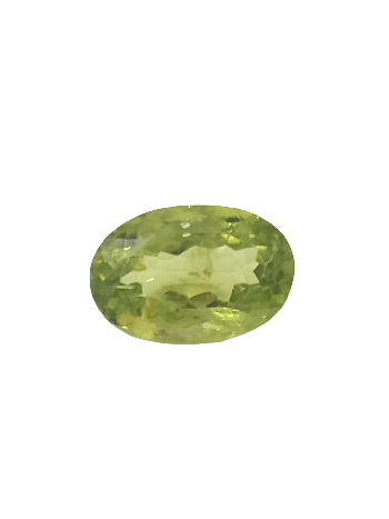  Lab-Certified Real Peridot Stone (Zabarjad Gemstone) Oval Mix - 4.75 Carat (PD-36)