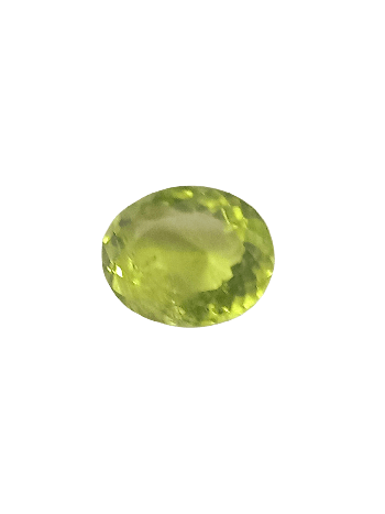 Certified Natural Peridot Stone (Chrysolite Gemstone) Oval Mix - 4.50 Carat (PD-26)