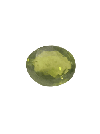 Lab-Certified Natural Peridot Stone (Zabarjad Stone) Oval Mix - 5.00 Carat (PD-35)
