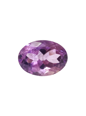 Certified Authentic & Energized Amethyst (Katerra Gemstone) Oval Mix - 6.45 Carat (AM-36)