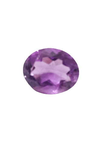 Lab-Certified & Energized Amythist Stone (Katella Gem) Oval Mix - 4.70 Carat (AM-51)
