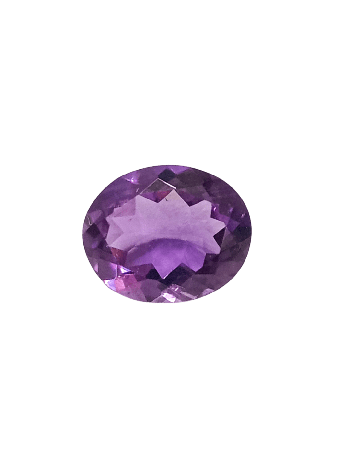 Lab-Certified Amethyst Gemstone (Kataila Stone) Oval Mix - 4.25 Carat (AM-46)