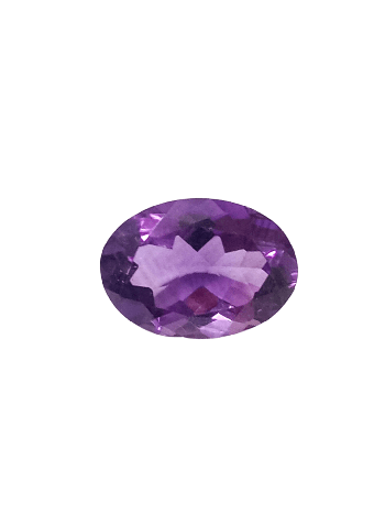 Certified & Natural Amethyst (Jamuniya Gemstone) Oval Mix - 5.90 Carat (AM-25)