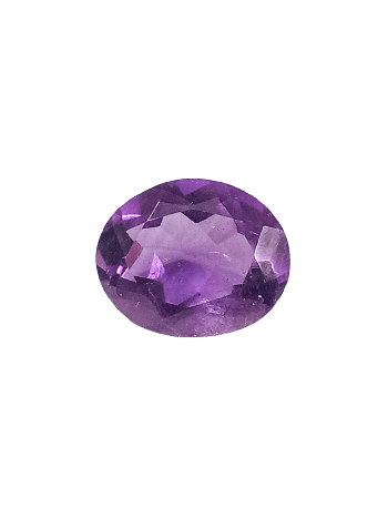  Certified & Genuine Amethyst (Jamunya Stone) Oval Mix - 3.35 Carat (AM-19)