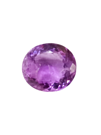 Lab-Certified Natural Amethyst Gemstone (Katehala) Oval Mix - 5.35 Carat (AM-04)