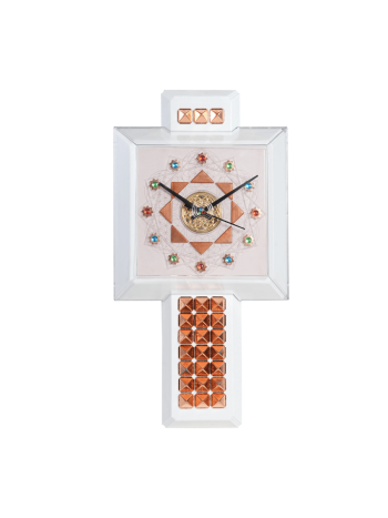 Fortune-Clock-Copper-Pyramid