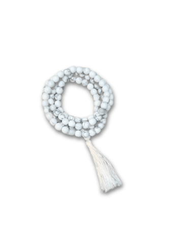 Howlite-Mala-White-Howlite-Mala