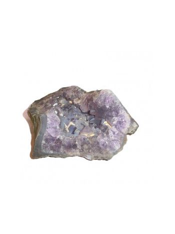 Without Energized Natural Amethyst Crystal - 500 Gm (HNAC-001)