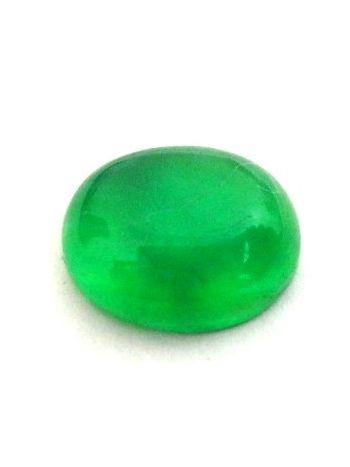 Natural Green Quartz Oval Cabochon Gemstone  3.60 Carat (GQ-08)