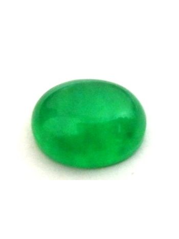 Natural Green Quartz Oval Cabochon Gemstone  3.80 Carat (GQ-05)