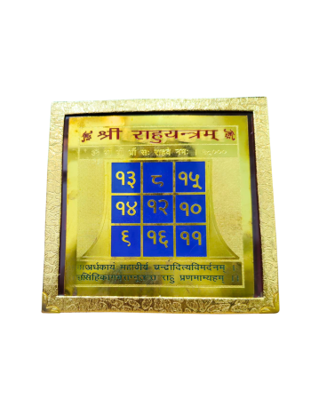 Energized Raahu Yantra