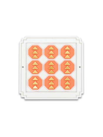 Shift Max Slim Gold Pyramid (SMS) – Vastu Room Energy Balancing & Direction Correction Tool (PVSMSG-001)