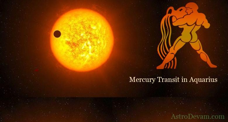 Mercury Transit in Aquarius