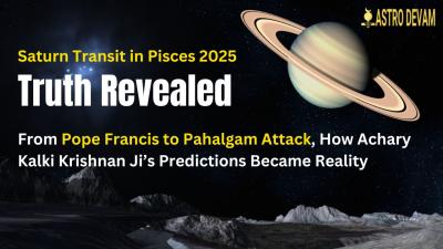 Saturn Transit in Pisces: How India & World Predictions Are Coming True | Best Astrologer in India
