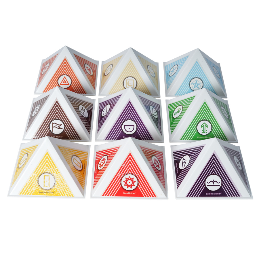 Pyramids for Planets (Grahas)