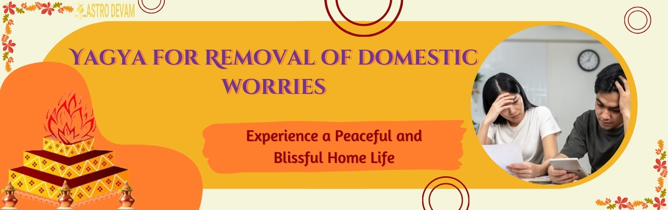 Yagya for Removal of domestic worries Superior